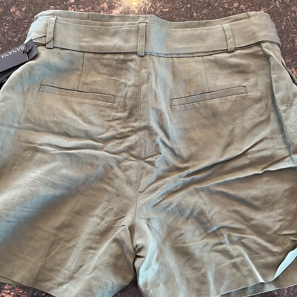 Short by banana republic, size 6 olive green - Picture 3 of 3